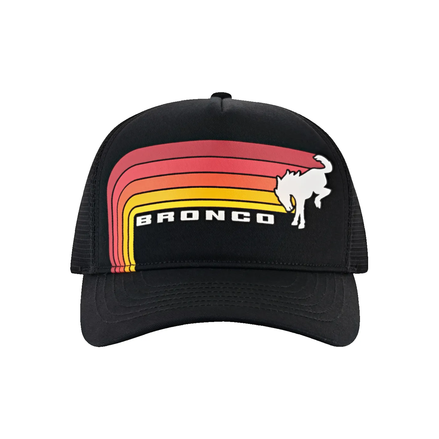 Ford Bronco Free Wheeling Retro Stripe Snapback Hat sold by Ford product image thumbnail 2