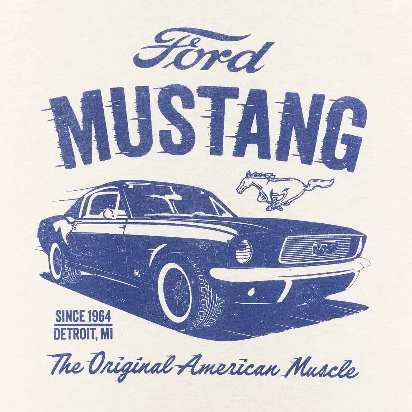 Ford Mustang Mens 1964 Original American Muscle T-Shirt sold by Ford product image thumbnail 2