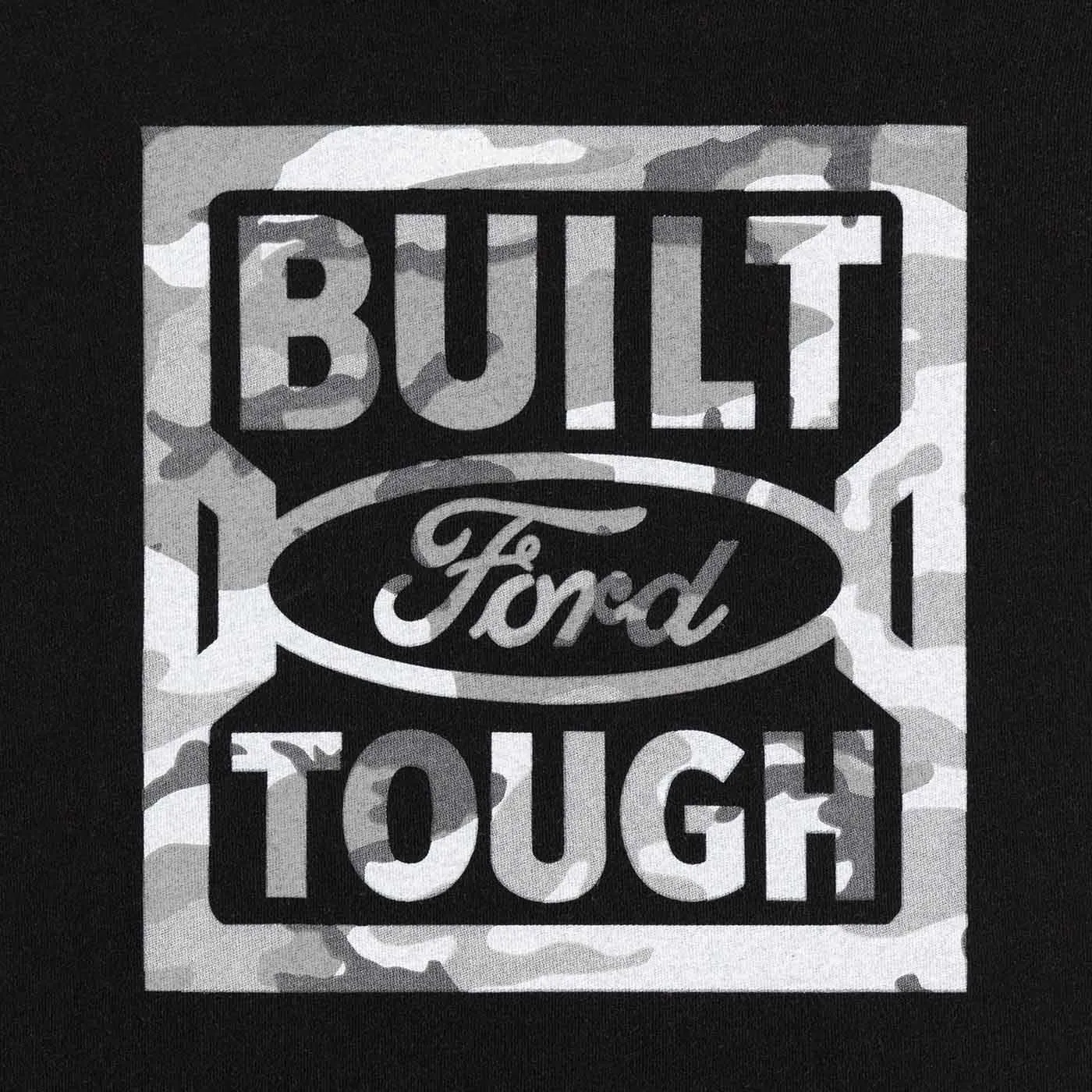 Built Ford Tough Womens Gray Camo Logo T-Shirt sold by Ford product image thumbnail 3