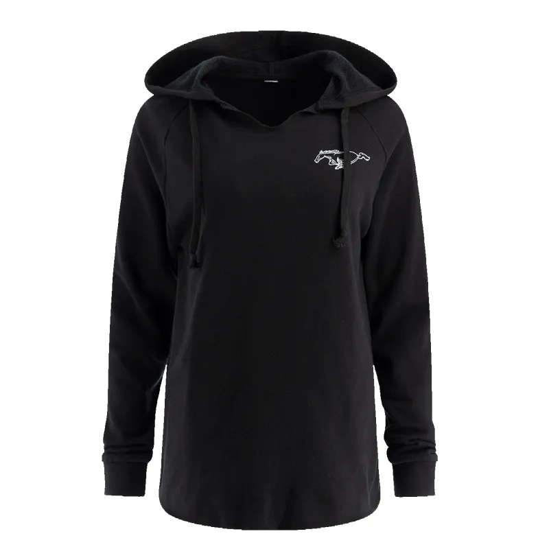 Ford Mustang Womens Pony Logo Graphic Hoodie sold by Ford