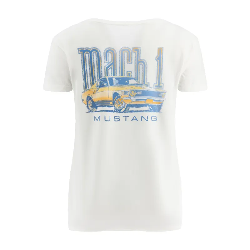 Ford Vintage Mustang Mach 1 Womens T-Shirt sold by Ford