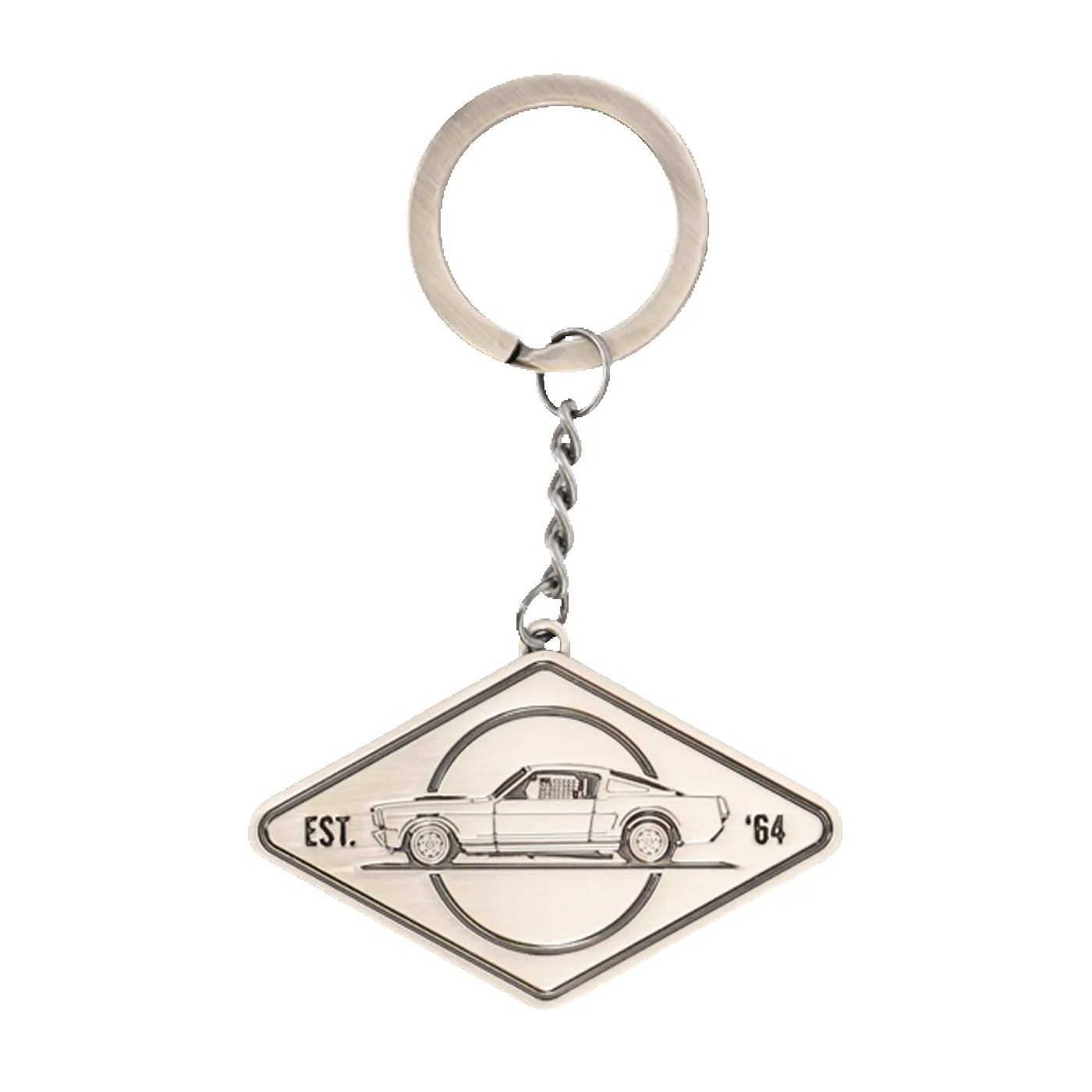 Ford Mustang Vintage 1964 Emblem Key Chain sold by Ford