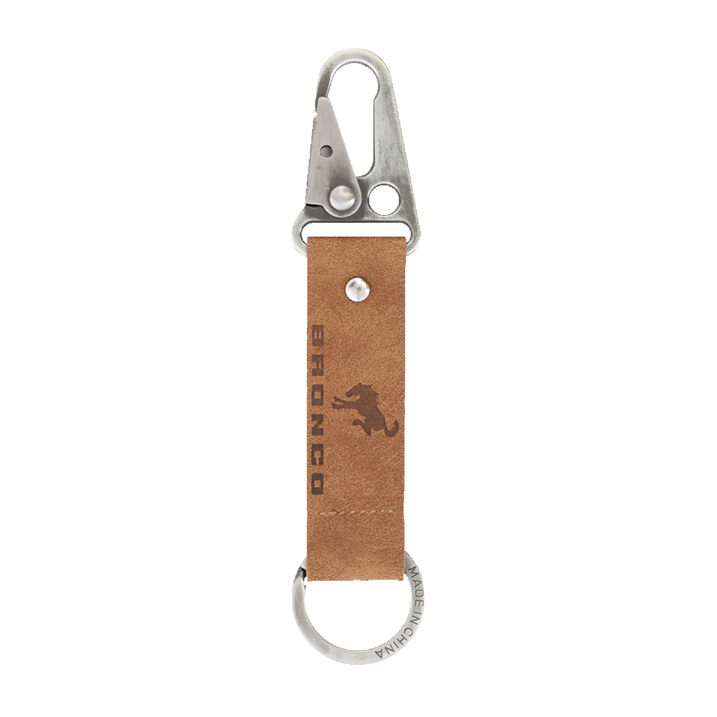 Ford Bronco Leather Carabiner Keychain sold by Ford product image thumbnail 2