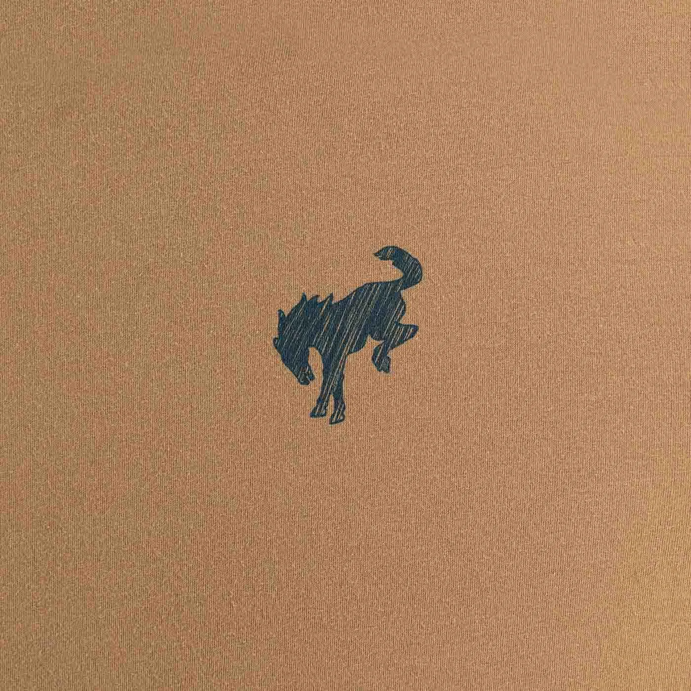 Ford Bronco Mens Illustrated Patriotic Graphic Long Sleeve Shirt sold by Ford product image thumbnail 3