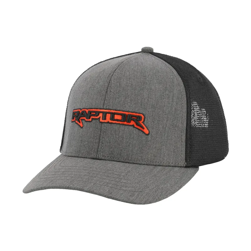 Ford Raptor 3D Embroidered Gray Snapback Hat sold by Ford