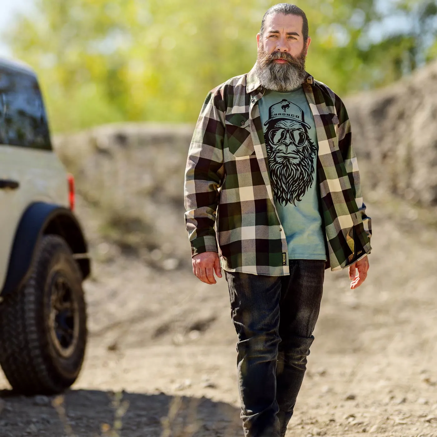 Ford Bronco Green Plaid Dixxon Flannel sold by Ford product image thumbnail 2