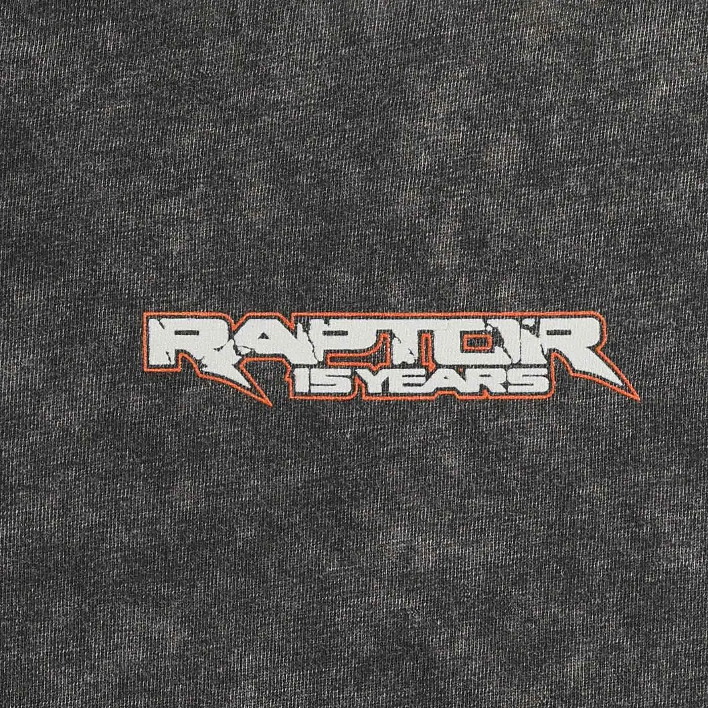 Ford Raptor Gray 15 Years of Raptor Short Sleeve T-Shirt sold by Ford product image thumbnail 3