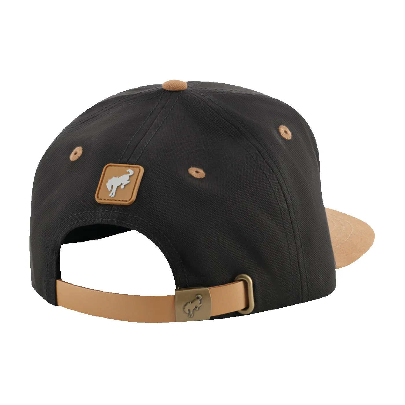 Ford Bronco Black & Tan Stretch Fit Slide Back Flat Bill Hat sold by Ford product image thumbnail 4