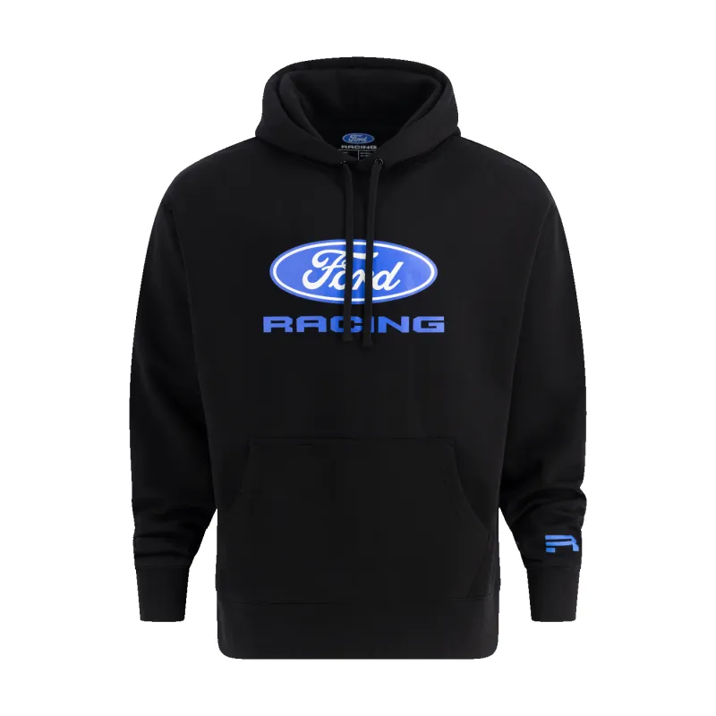 Ford Racing Logo Black Graphic Hoodie sold by Ford