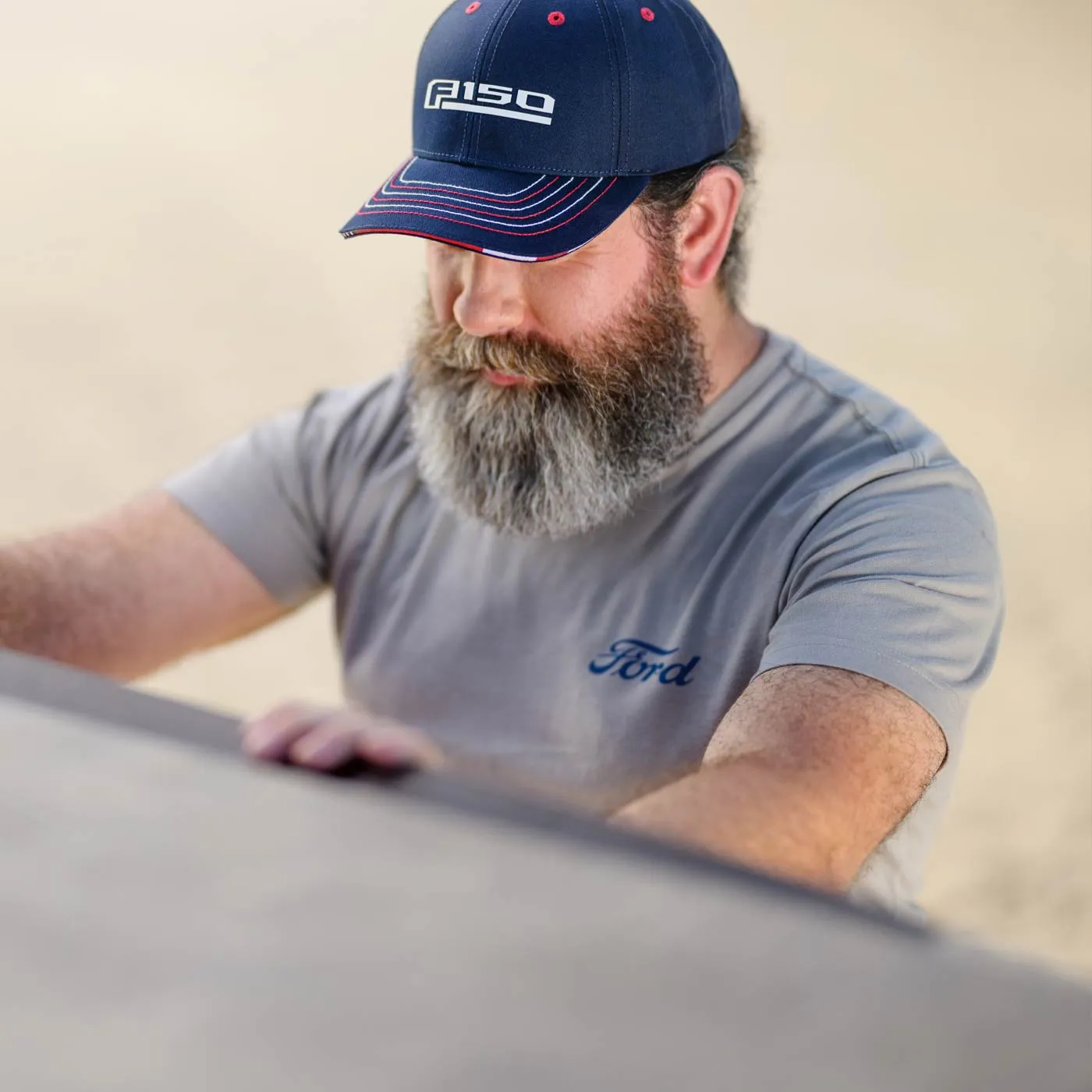 Ford Trucks Mens Americana Dog Graphic T-Shirt sold by Ford product image thumbnail 4