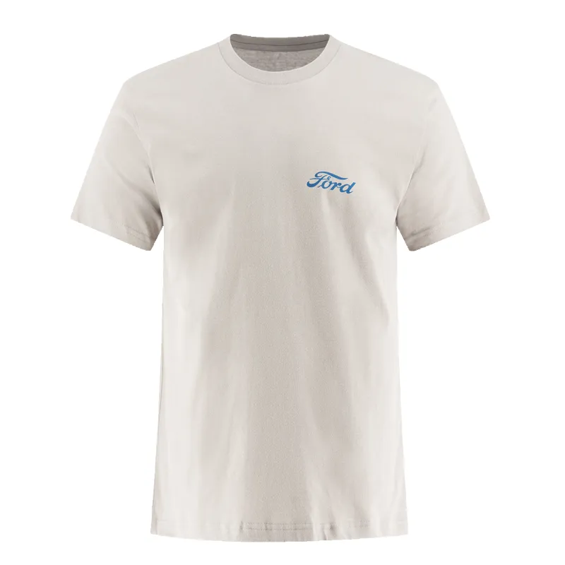 Ford Trucks Mens Americana Dog Graphic T-Shirt made by Ford