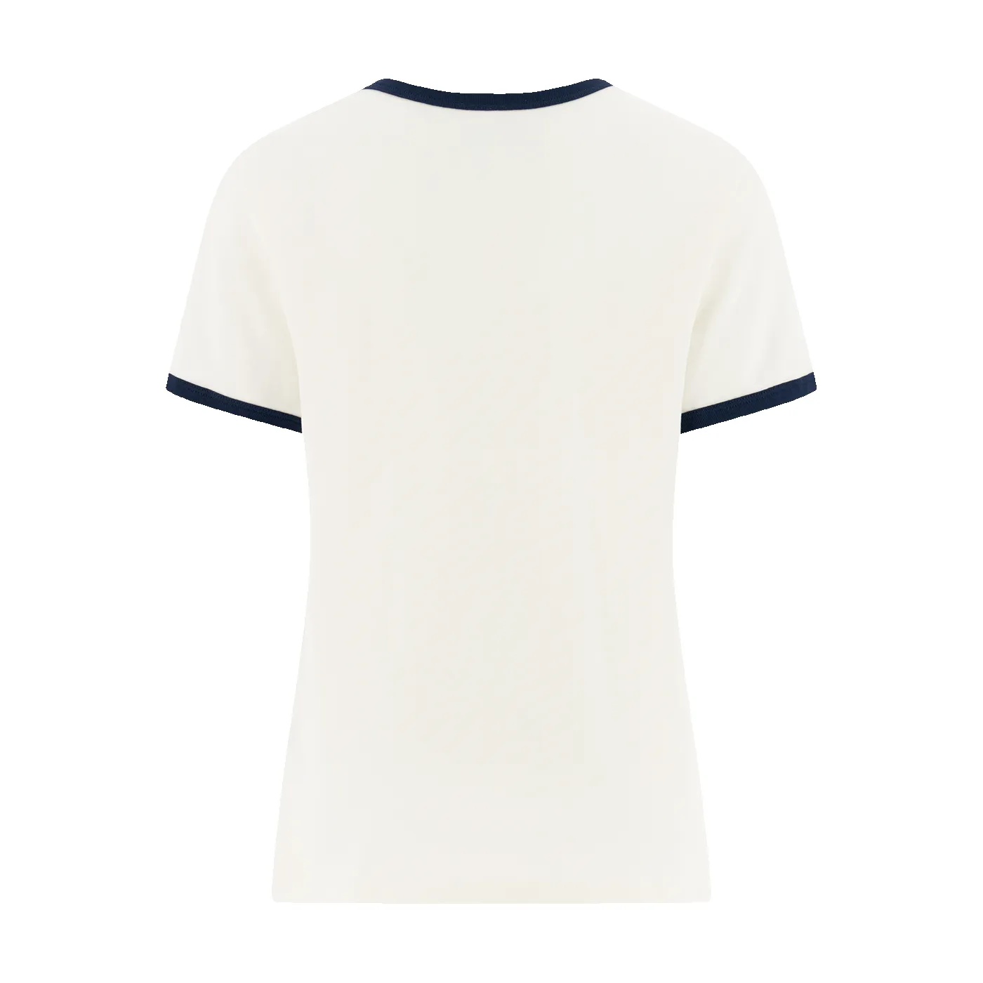 Ford Logo Womens Cream Collegiate Ringer T-Shirt sold by Ford product image thumbnail 2