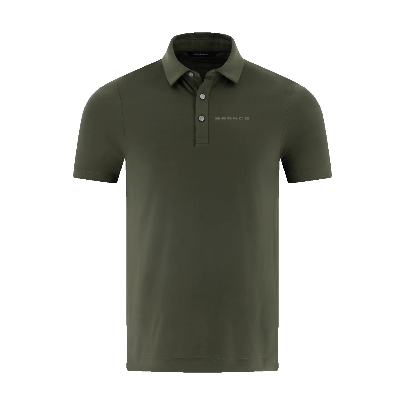 Ford Bronco Mens Dark Green Polo Shirt sold by Ford