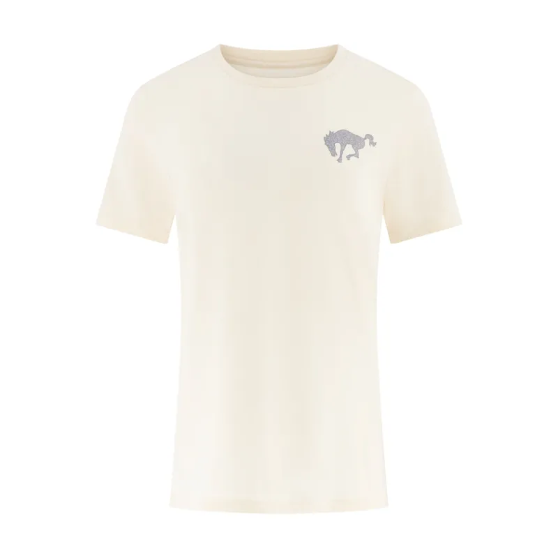 Ford Bronco Vintage Womens Cream Graphic T-Shirt made by Ford