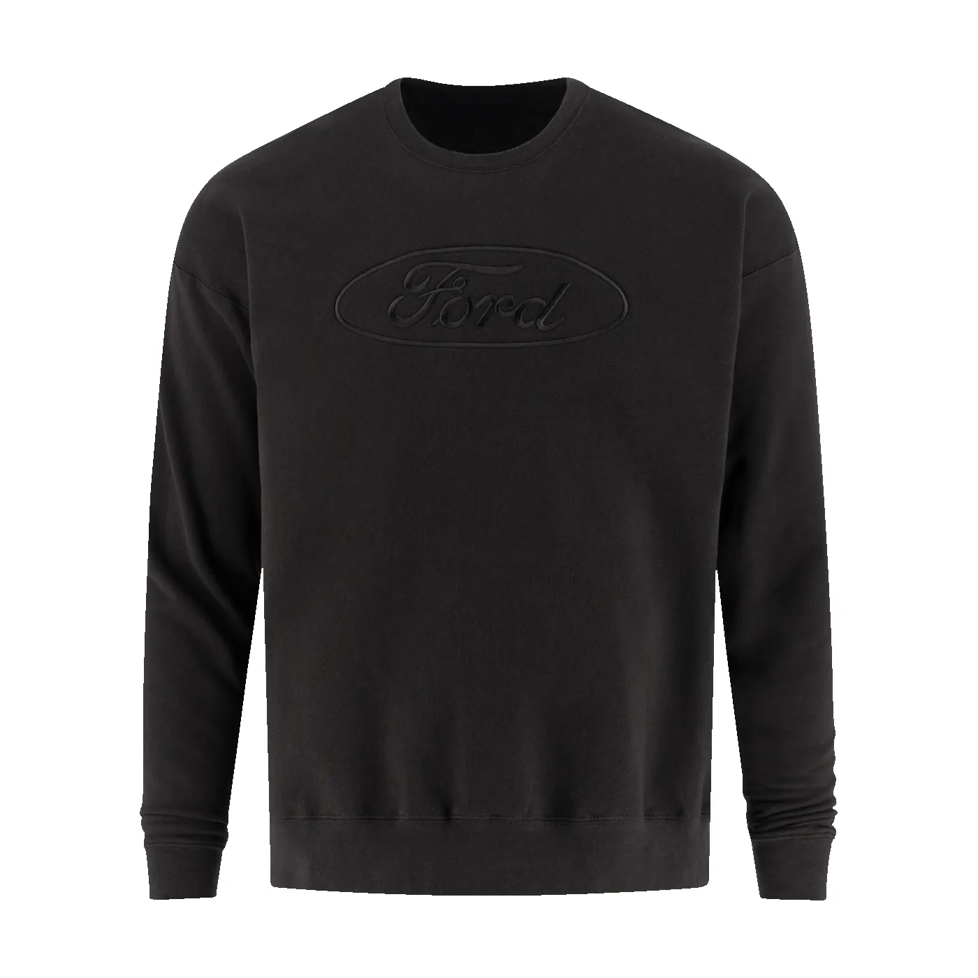 Ford Oval Black Crewneck Sweatshirt sold by Ford