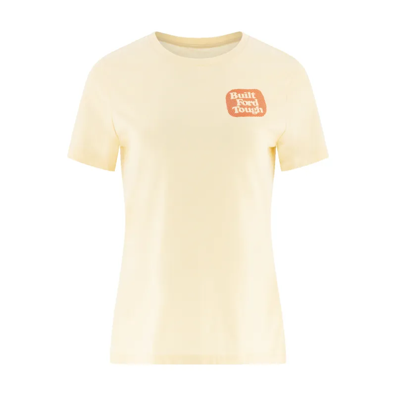 Ford Trucks Womens Yellow Retro Graphic T-Shirt made by Ford