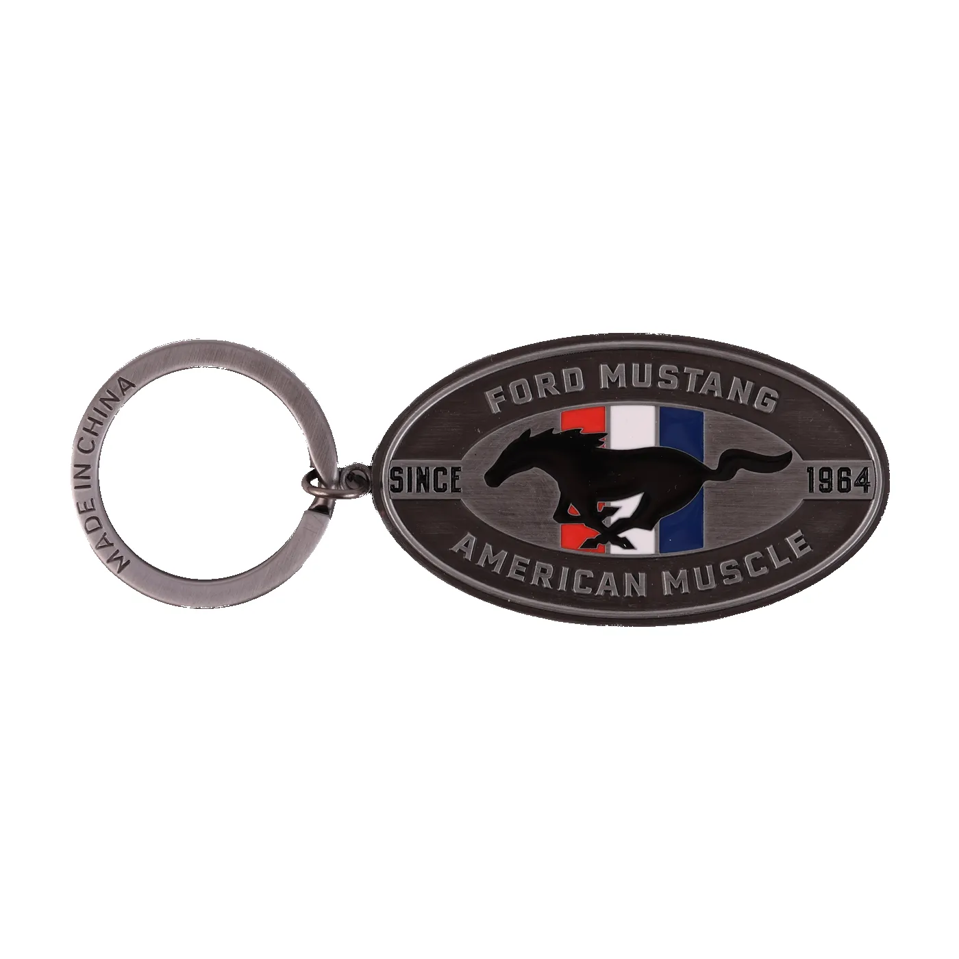 Ford Mustang Tribar Logo Keychain sold by Ford