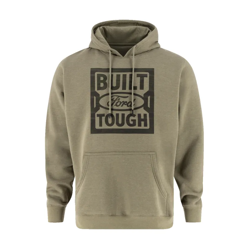 Ford Trucks Green Built Ford Tough Mens Hoodie made by Ford