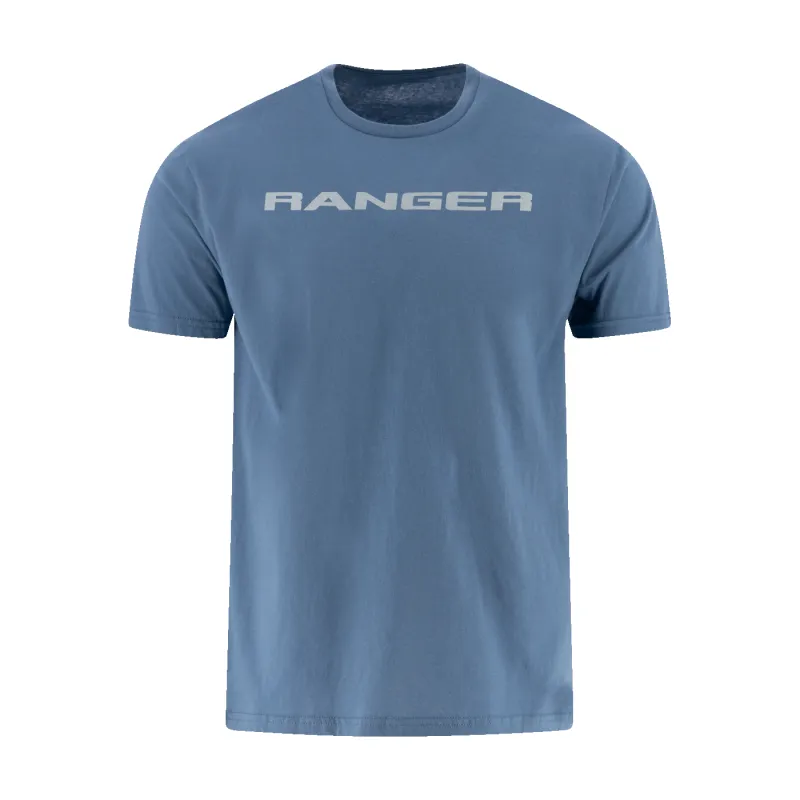 Ford Ranger Mens Blue Truck T-Shirt made by Ford