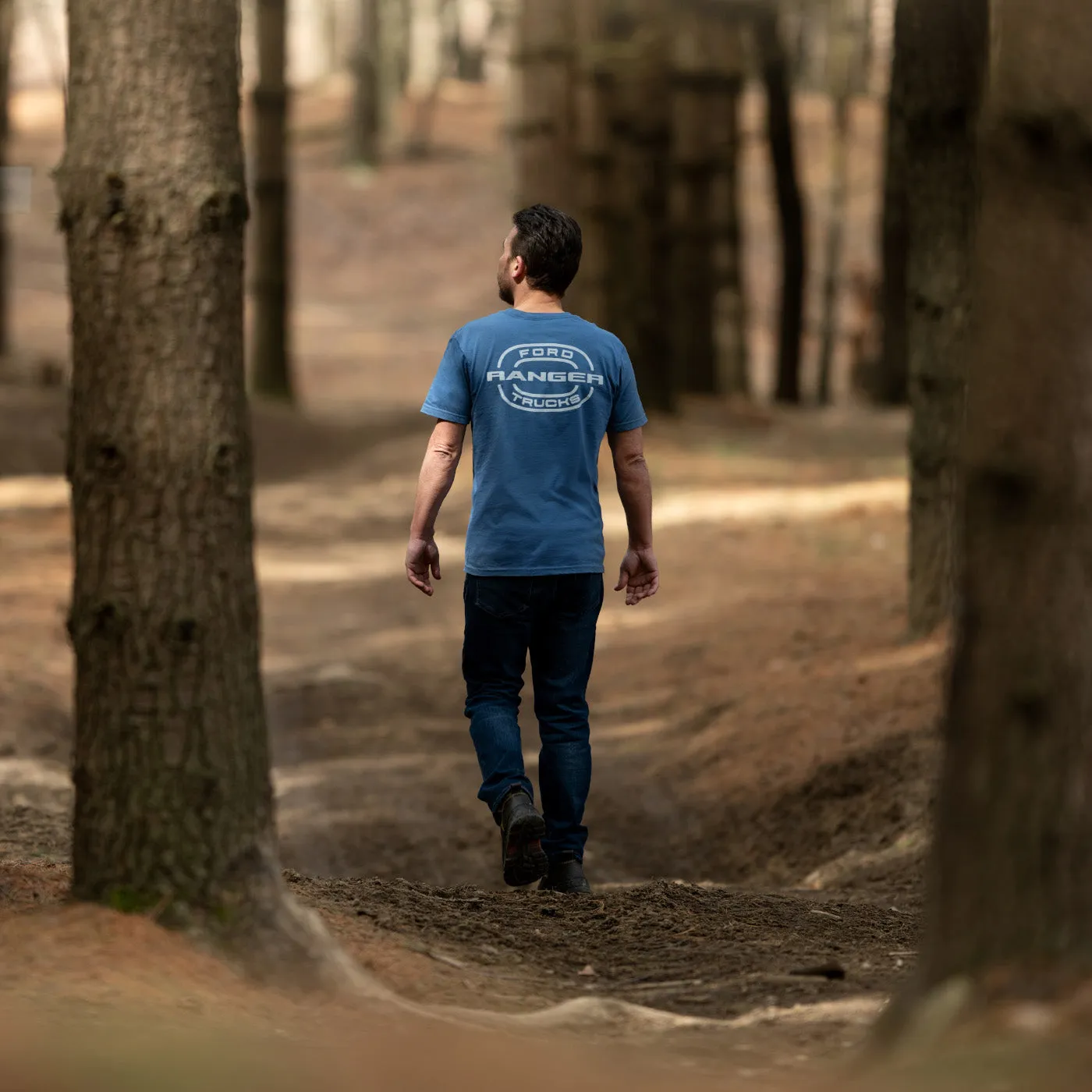 Ford Ranger Mens Blue Truck T-Shirt sold by Ford product image thumbnail 2