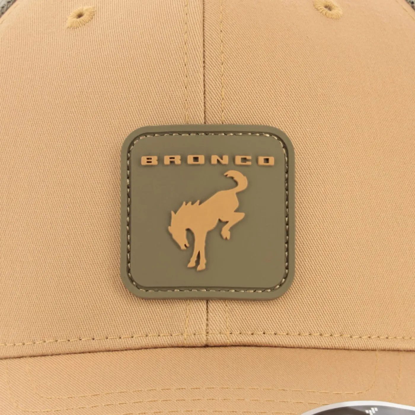 Ford Bronco Patch Tan & Green Snapback Hat sold by Ford product image thumbnail 4