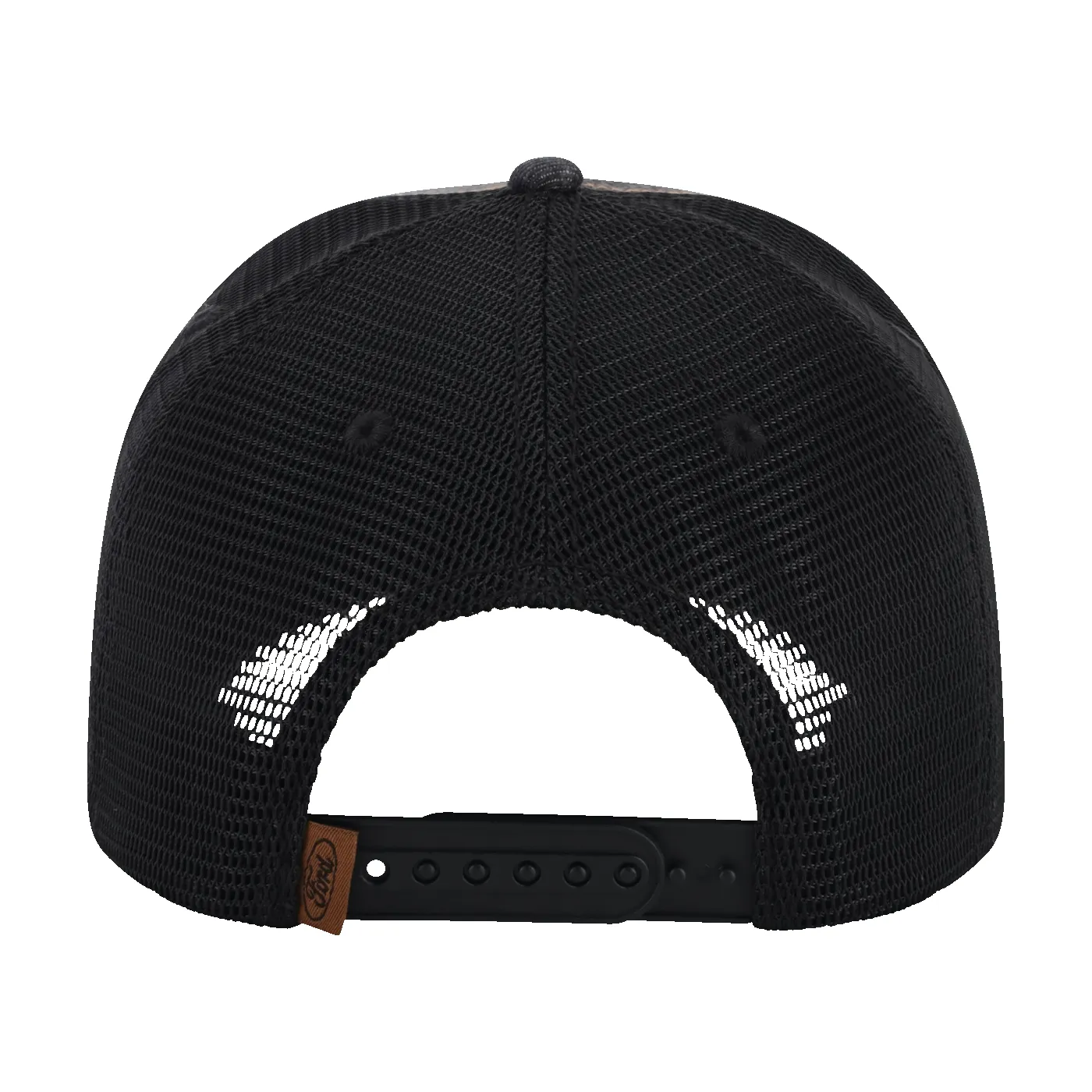 Built Ford Tough Suede Patch Denim Trucker Hat sold by Ford product image thumbnail 3