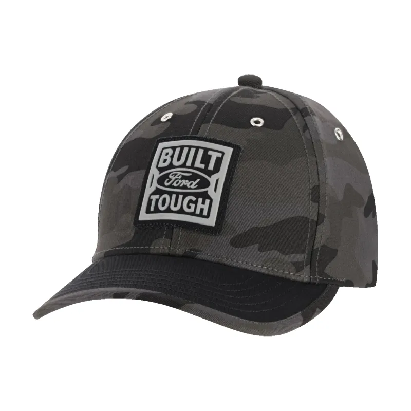 Built Ford Tough Gray Camouflage Trucker Hat made by Ford