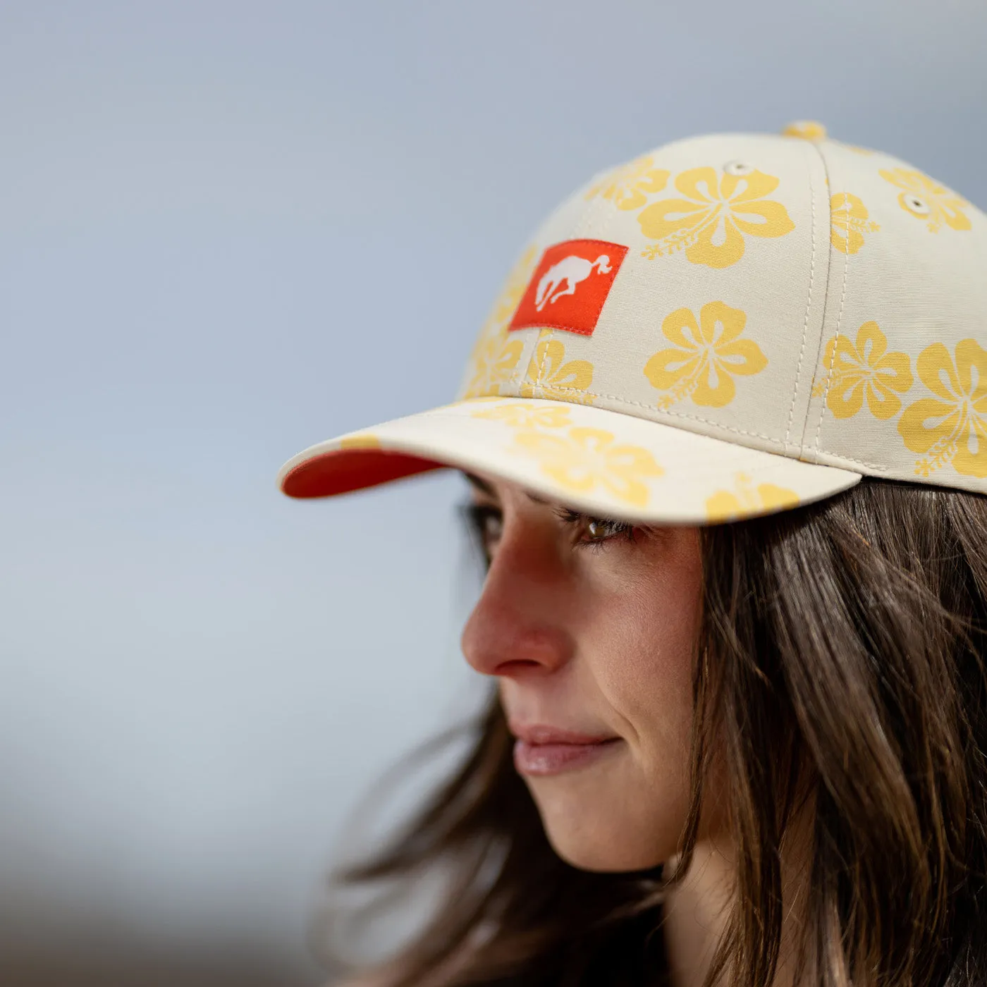 Ford Bronco Light Yellow Floral Snapback Hat sold by Ford product image thumbnail 2