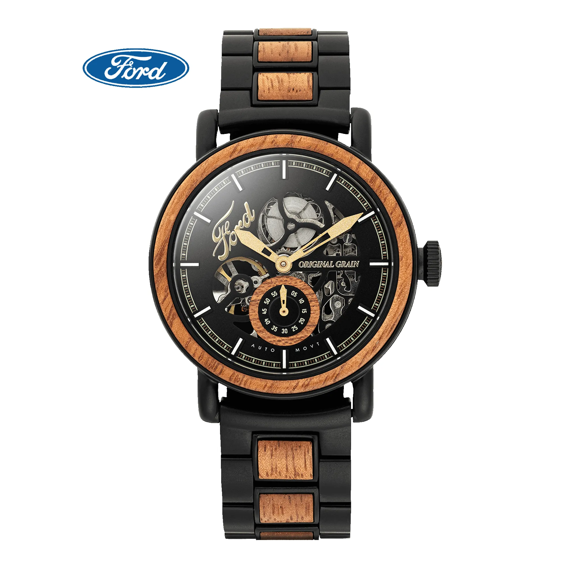 Ford x Original Grain Heritage Automatic 40mm Watch sold by Ford