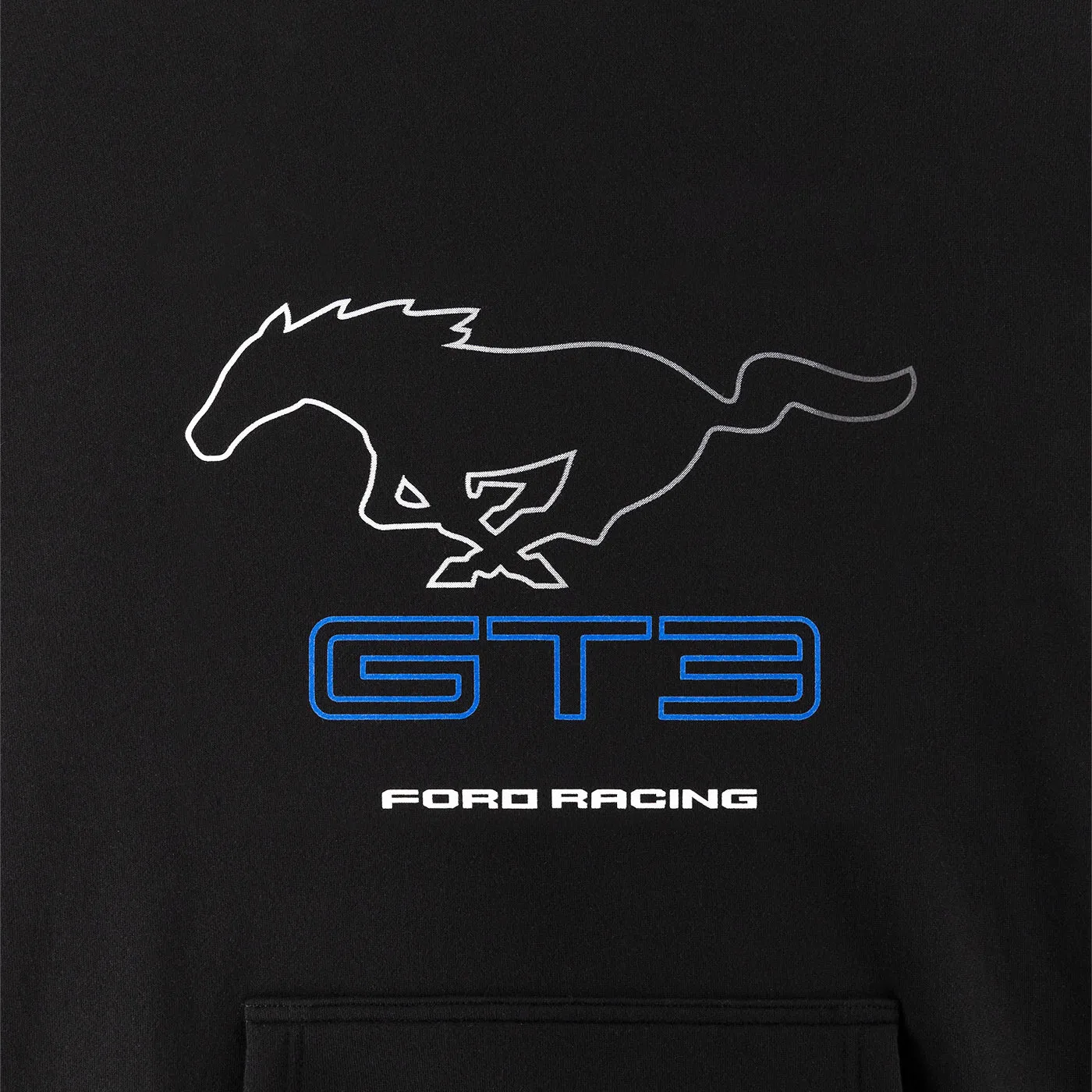 Ford Mustang GT3 Glow Pony Mens Hoodie sold by Ford product image thumbnail 5