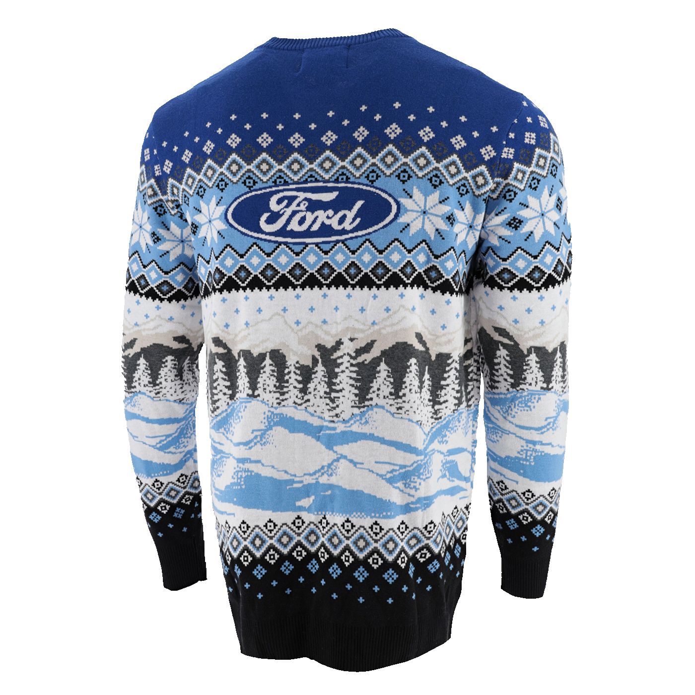Ford Logo Dashing Through the Snow Holiday Sweater sold by Ford product image thumbnail 2
