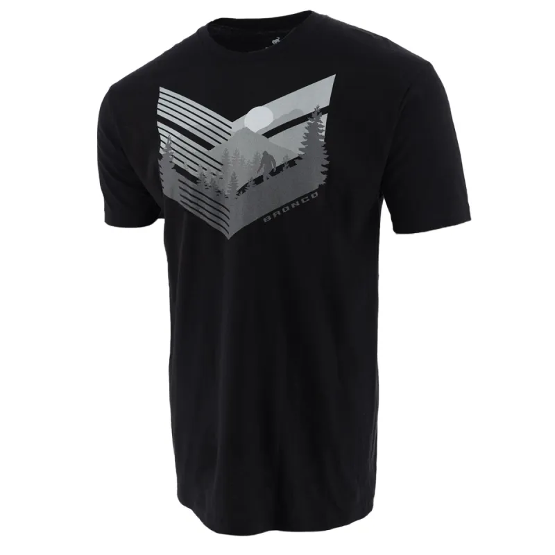 Ford Bronco Men's Sasquatch Mountain T-Shirt sold by Ford