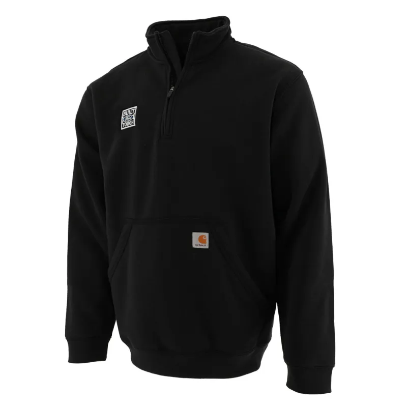 Built Ford Tough Carhartt Mens Mock Neck Quarter Zip Sweatshirt sold by Ford