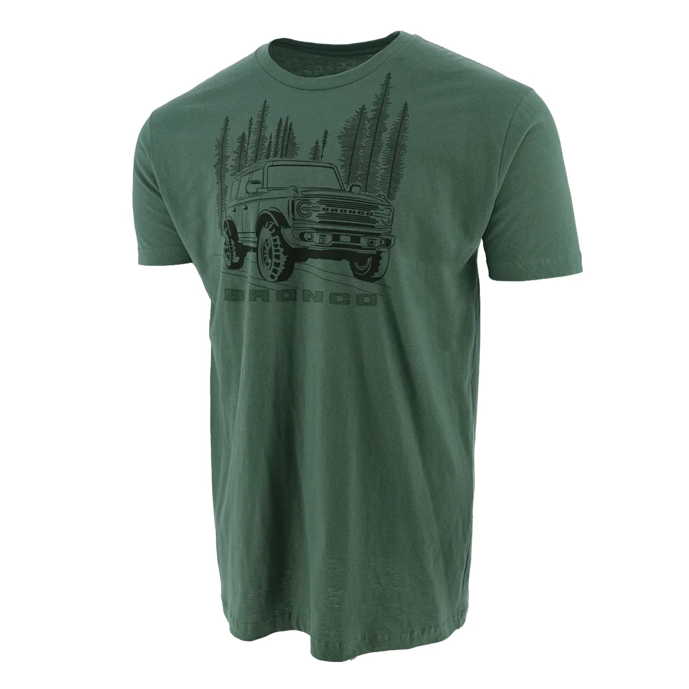 Ford Bronco Men's Treeline T-Shirt sold by Ford