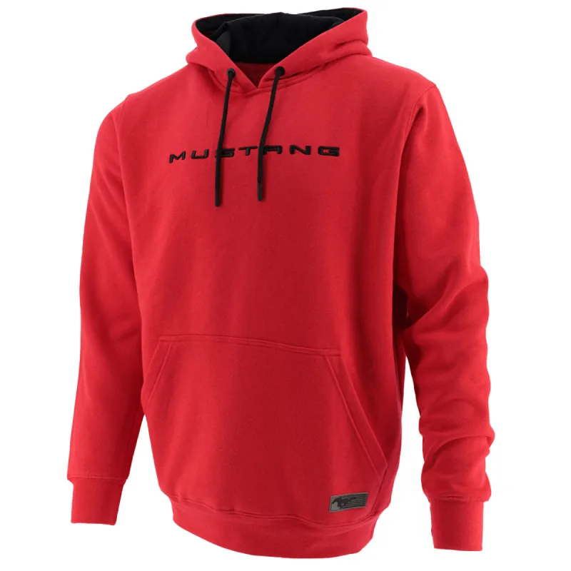 Ford Mustang Men's Pullover Hooded Fleece made by Ford
