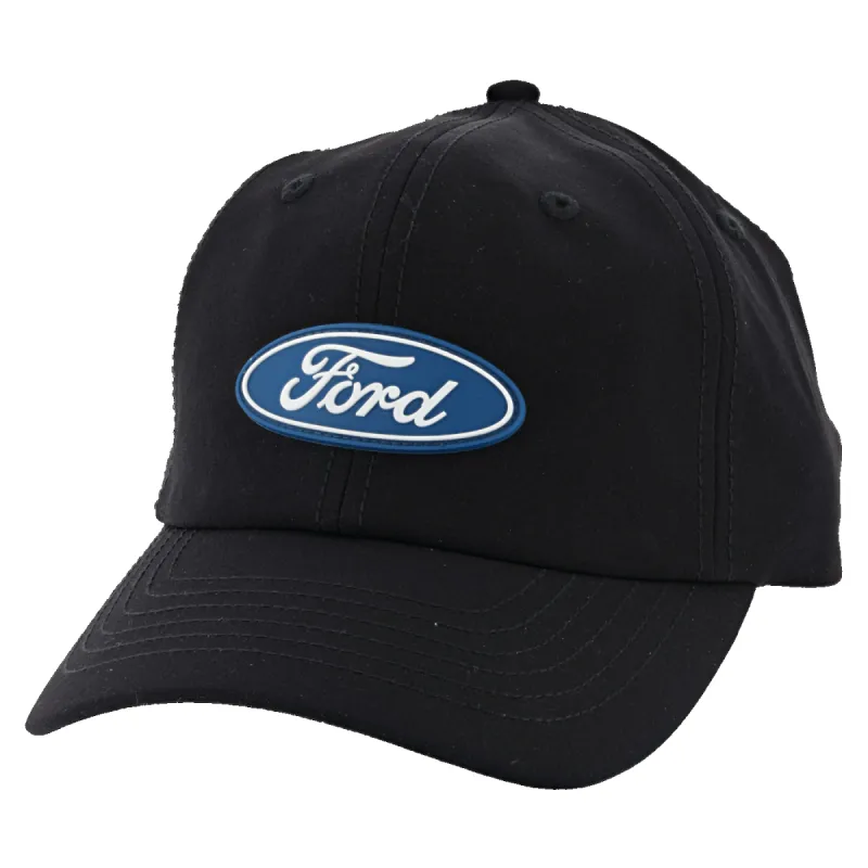 Ford Logo Men's Oval Silicone Patch Buckle Hat sold by Ford