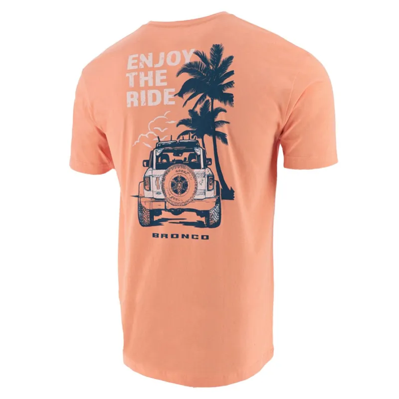 Ford  Bronco Men's Enjoy the Ride T-Shirt sold by Ford