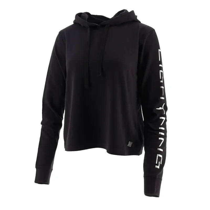 Ford F-150 Lightning Womens Black Long Sleeve Hoodie sold by Ford