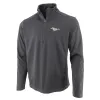 Ford Mustang History Diamond Heather Fleece 1/4 Zip Pullover sold by Ford