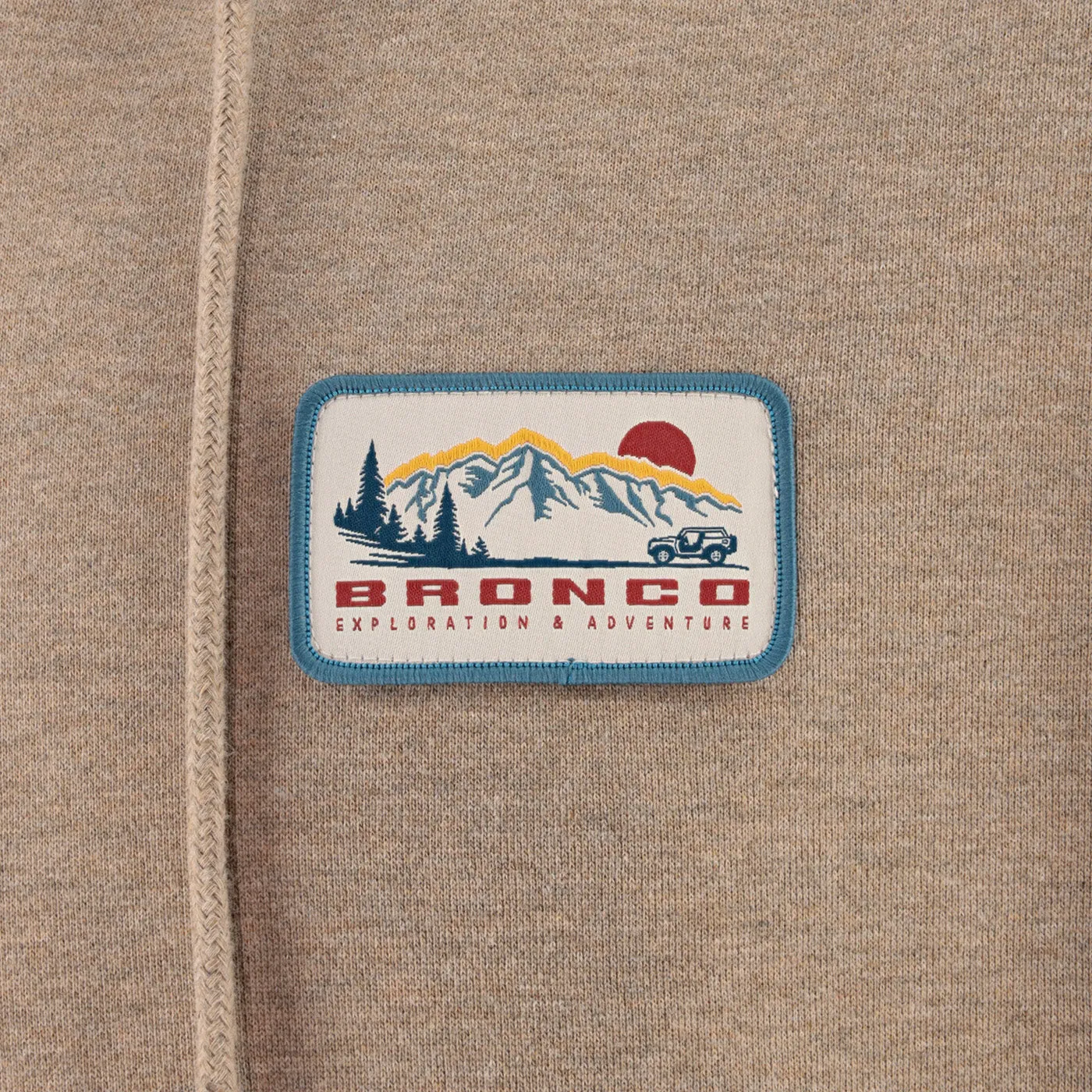 Ford Bronco Men's Patch Hooded Pullover sold by Ford product image thumbnail 3