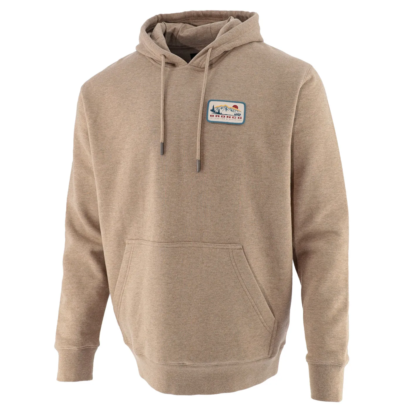 Ford Bronco Men's Patch Hooded Pullover sold by Ford