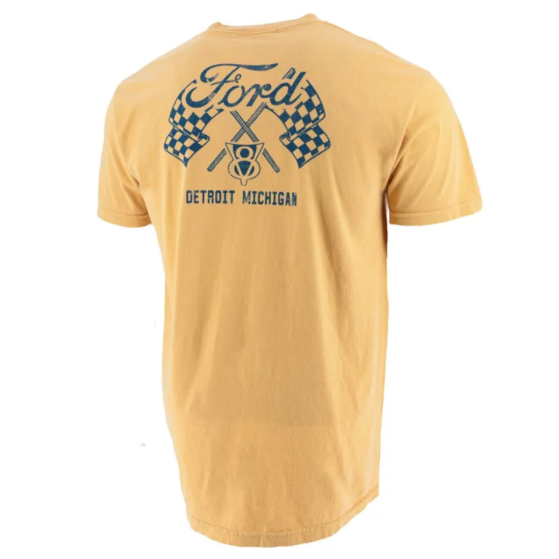 Ford Men's Ford V8 Pocket T-shirt sold by Ford