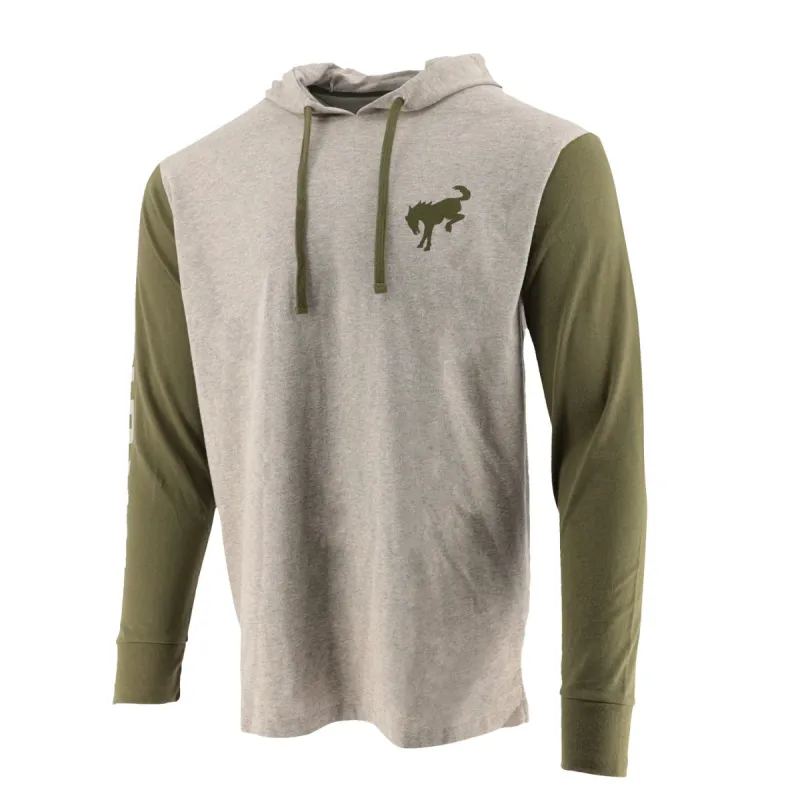 Ford Bronco Men's Long Sleeve Hooded T-Shirt sold by Ford