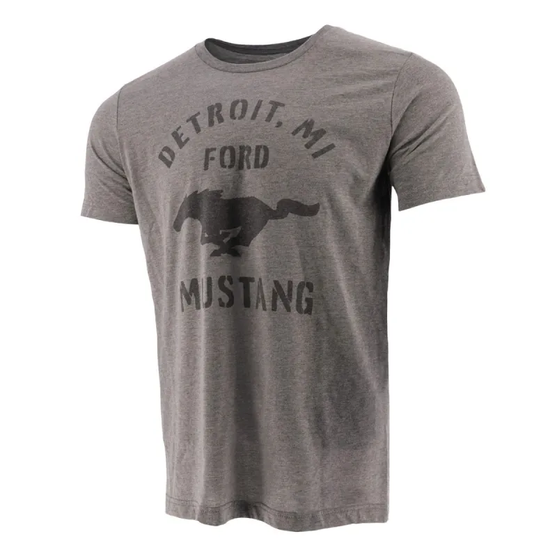 Ford Mustang Men's Detroit MI T-Shirt sold by Ford