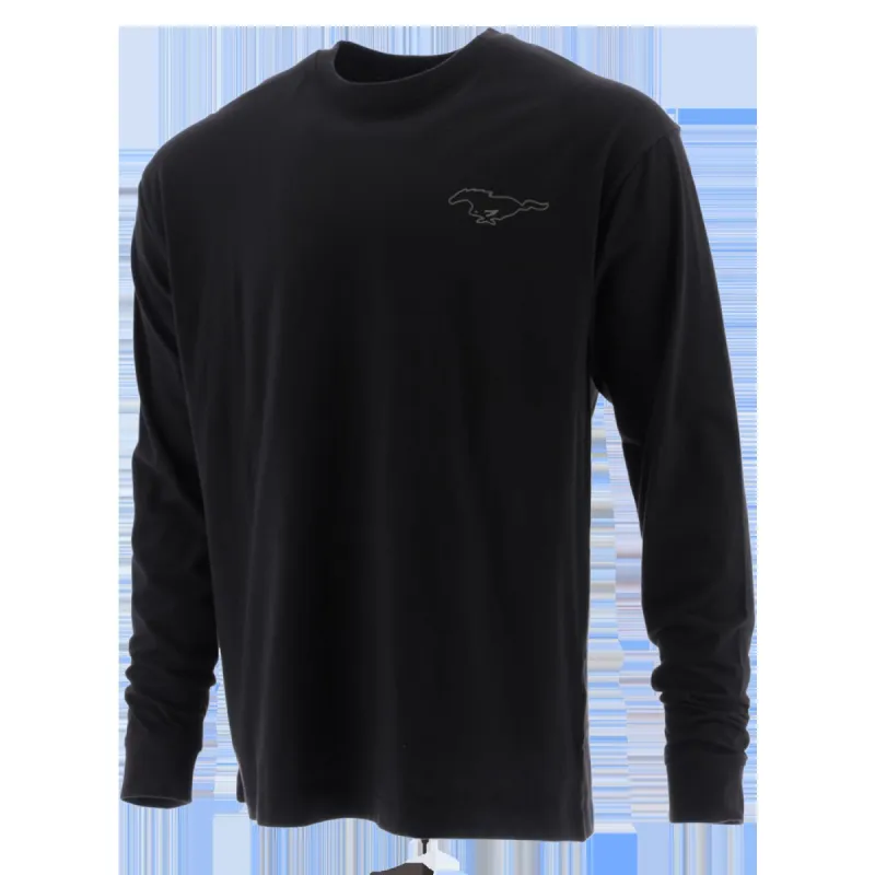 Ford Mustang Mach-E Men's Reflective Long Sleeve T-Shirt sold by Ford