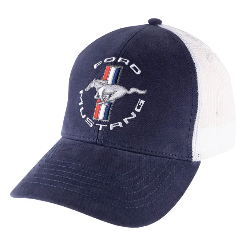 Ford  Mustang Tribar Trucker Snapback Hat sold by Ford