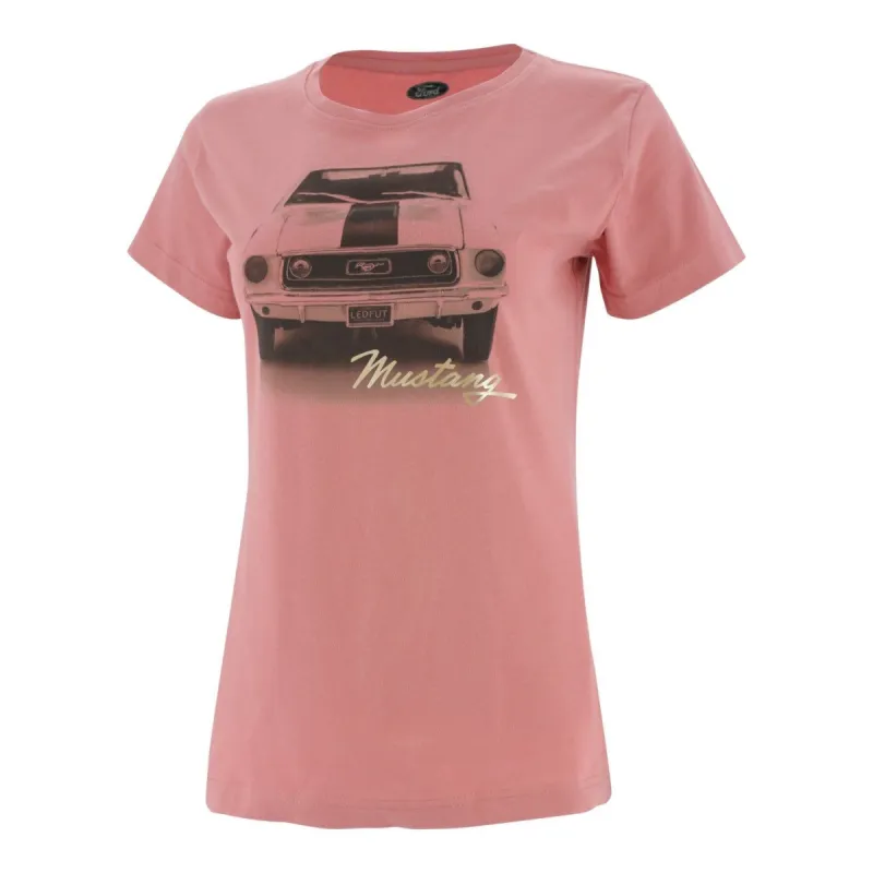 Ford  Mustang Women's Vintage Car T-Shirt sold by Ford