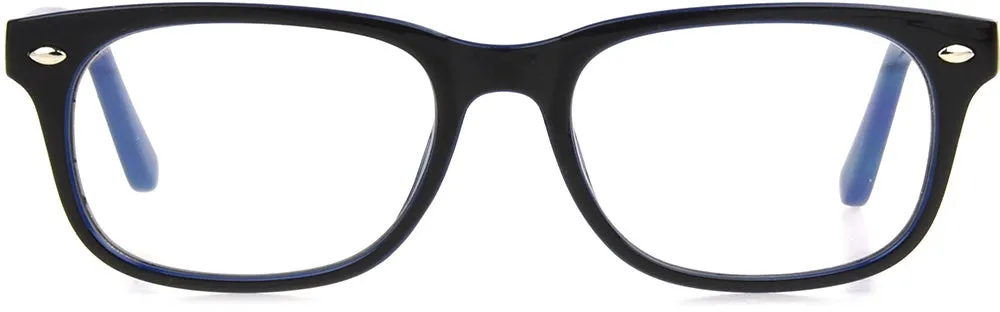 Blue Light e.Glasses Kid's Billy Black/Blue sold by Foster Grant