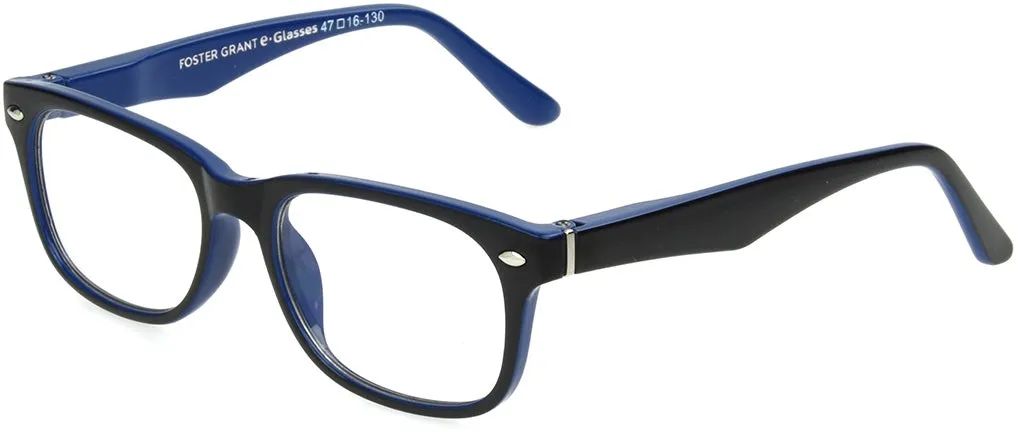 Blue Light e.Glasses Kid's Billy Black/Blue sold by Foster Grant product image thumbnail 2