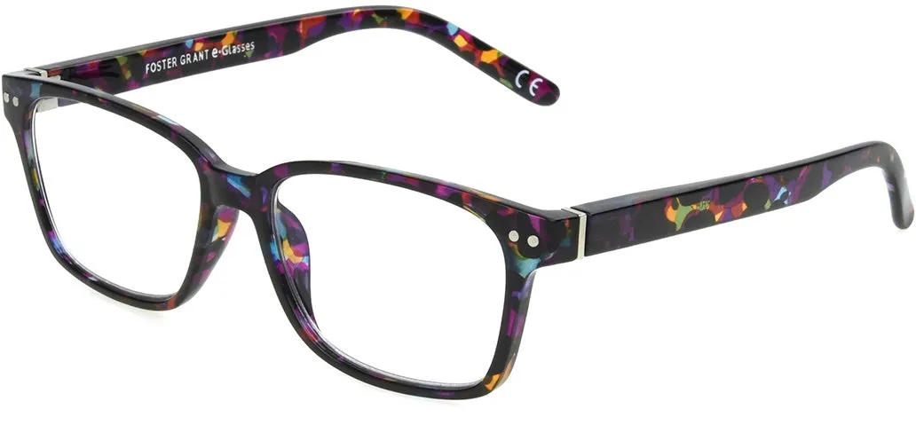 Blue Light e.Glasses Aurelia Purple sold by Foster Grant product image thumbnail 2